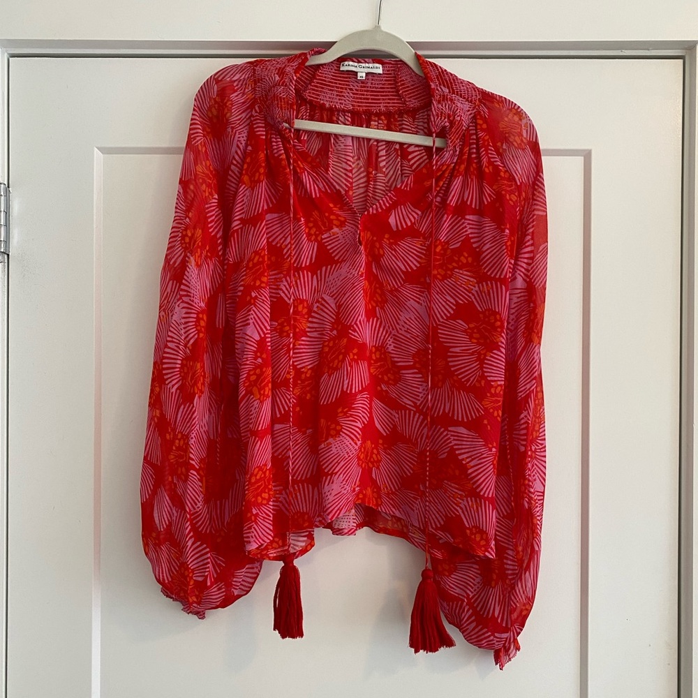 Karina Grimaldi Print Top
